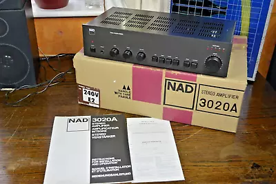 Kaufen NAD 3020A Stereo-Verstärker Sehr Guter Zustand & Voll Funktionsfähig - VERPACKT/MANUELL/F384 • 268.15€