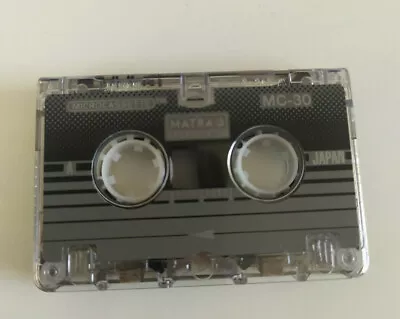 Kaufen 1 Stück K7 MATRA MC-30 Für Recorder, Anrufbeantworter - Micro K7 Mikro-Kassette • 4.90€