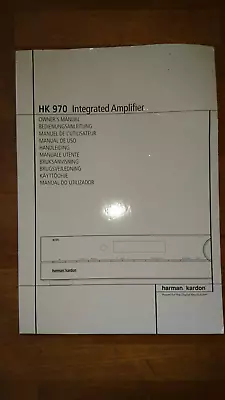 Kaufen Harman Kardon HK 970  Bedienungsanleitung Operating Instuctions Manual • 3€