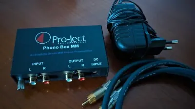 Kaufen Phono Vorverstärker Pro-Ject Phono Box MM Incl. Ultimate Balanced Chinchkabel • 65€