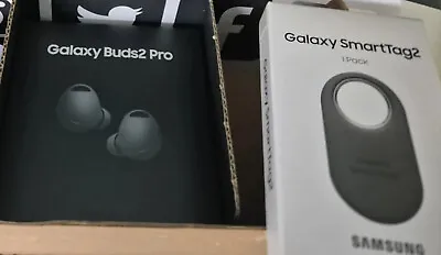 Kaufen Samsung Galaxy Buds2 Pro Graphite Plus SmartTag 2 - Brandneu Versiegelt Im Karton • 134.51€