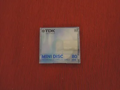 Kaufen TDK BLUE BLAU MD-C80BEC 80 Er MD Minidisc Minidisk  • 9.99€