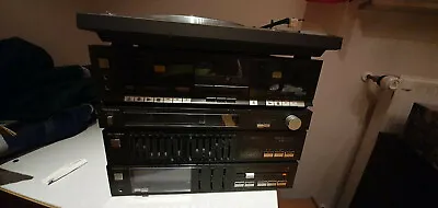 Kaufen Technics CD Stereo Anlage Musikanlage Mini HIFi Amplifier TapeDeck Vintage 1984 • 200€