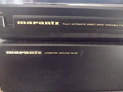 Kaufen Marantz Plattenspieler TT551+Amplifier PM-50 • 250€