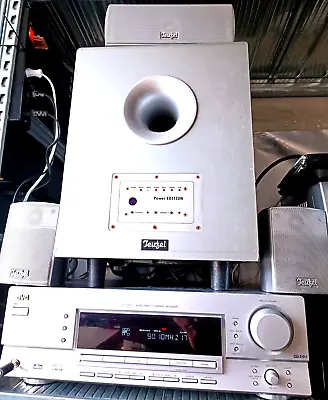 Kaufen Musikanlage JVC RX-5052 DTS Pro Logic II Receiver Amplifier Teufel Audio & HiFi • 400€