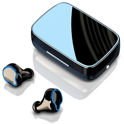 Kaufen Bluetooth 5.1 Kopfhörer In-Ear Kabellos Ohrhörer Touch Control Wireless Headset • 22.93€