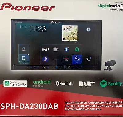 Kaufen Pioneer Sph-da230dab 2-din Autoradio Dab Multimedia Rds Av Receiver • 399€