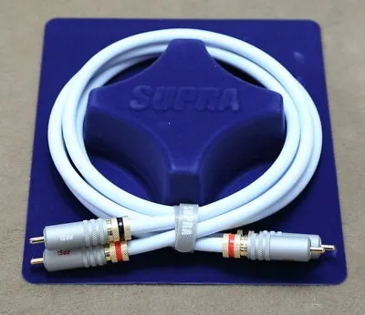 Kaufen Supra Cables High-End Cinchkabel NF-Kabel EFF-ISL 2x1,0m Mit PPSL-Steckern • 159€