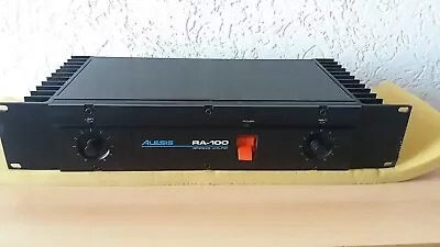 Kaufen ALESIS RA-100 Reference Amplifier - 100W / 8 𝛀 Verstärker -  2-Kanal Endstufe • 135€